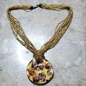 Venetiaurum Murano Glass pendant